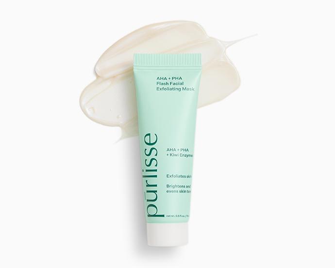 05 may-2025-glam-bag-spoilers PURLISSE BEAUTY AHA + PHA Flash Facial Exfoliating Face Mask