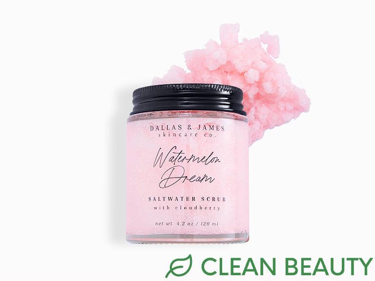 DALLAS & JAMES SKINCARE CO. – Watermelon Dream Saltwater Scrub