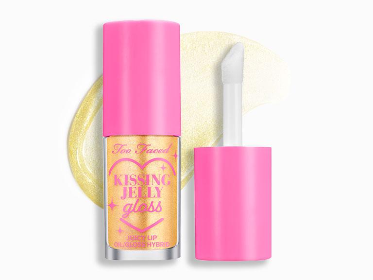 Kissing Jelly Hydrating Lip Oil Gloss en Piña Colada