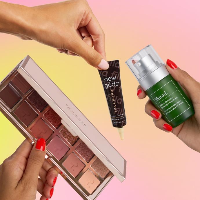 Minis, travel size and full size products