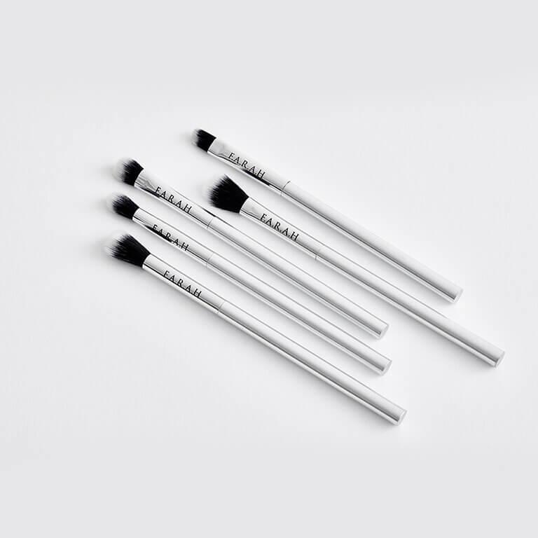 F.A.R.A.H BRUSHES 5-Piece Eye Perfection Set Desktop
